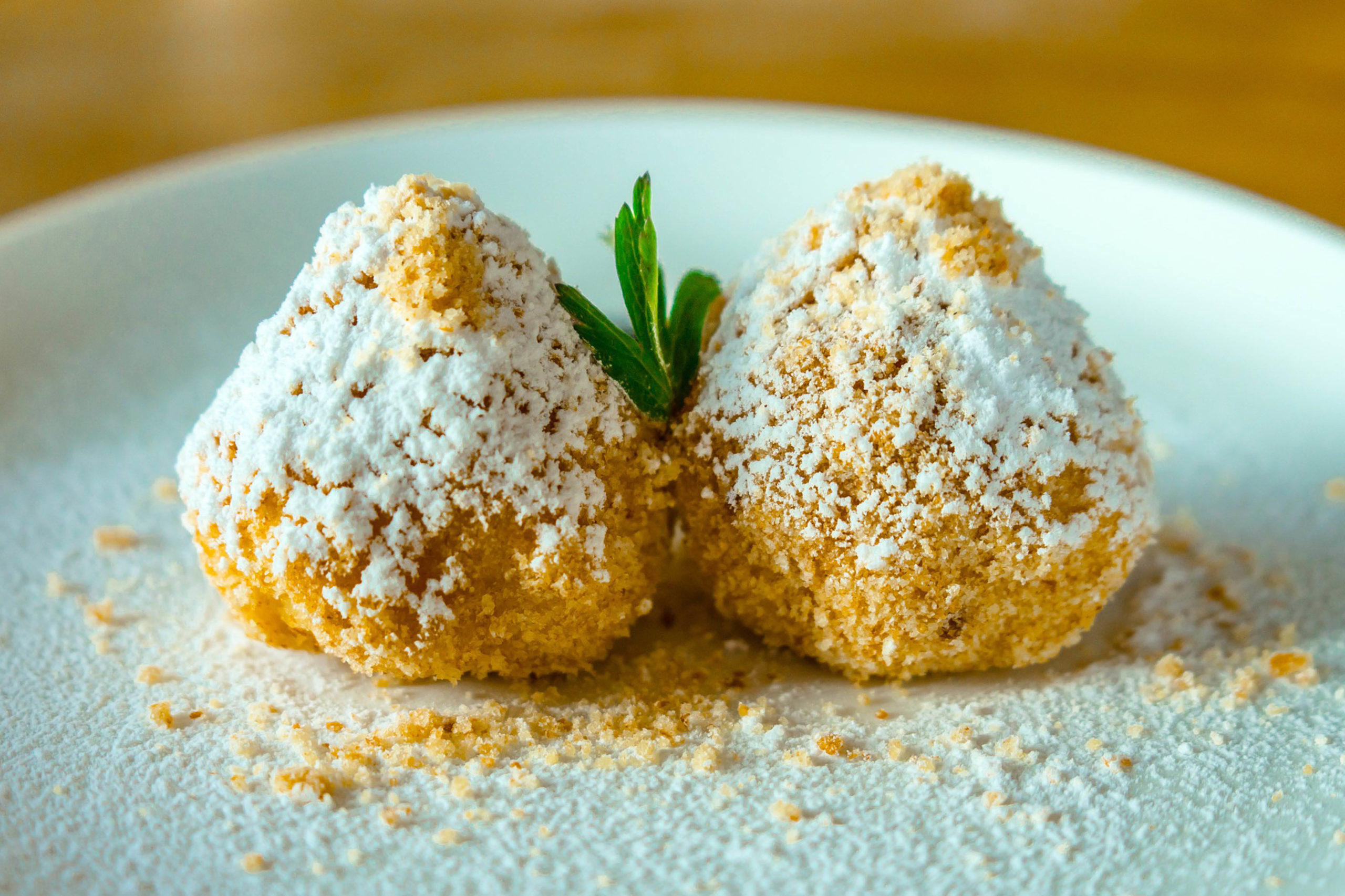 Quarkknödel mit Pflaumen - Sachsenobst